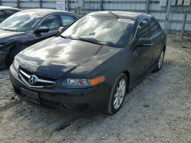 JH4CL95877C002973 - 2007 ACURA TSX BLACK photo 2