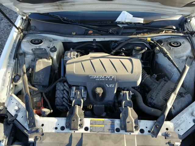 2G4WC532151322438 - 2005 BUICK LACROSSE C WHITE photo 7