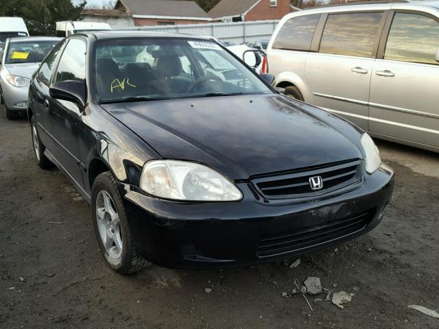 1HGEJ8242YL053666 - 2000 HONDA CIVIC EX 黑色 照片 1