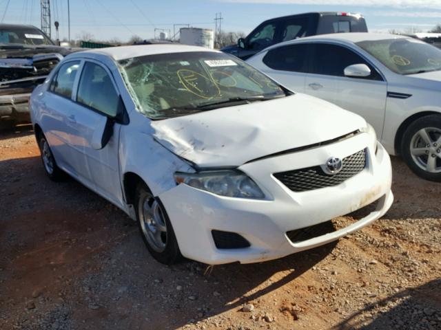 JTDBL40E799067402 - 2009 TOYOTA COROLLA BA WHITE photo 1