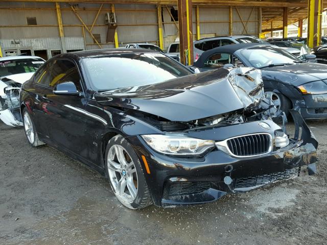 WBA3N3C53FK233128 - 2015 BMW 428 I BLACK photo 1