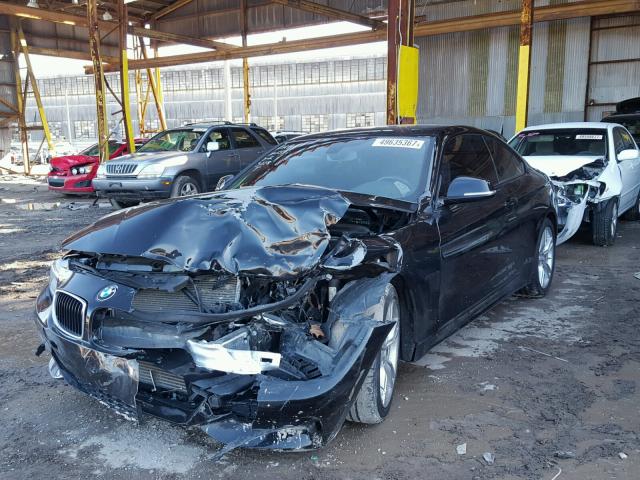 WBA3N3C53FK233128 - 2015 BMW 428 I BLACK photo 2