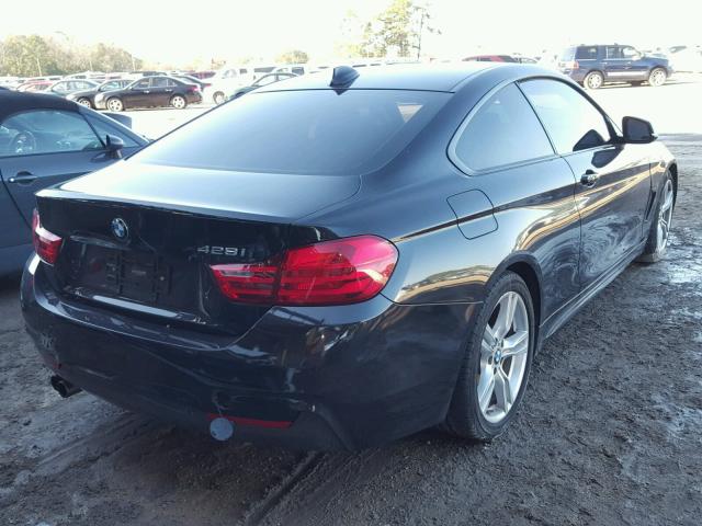 WBA3N3C53FK233128 - 2015 BMW 428 I BLACK photo 4