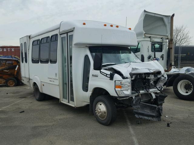 1FD4E45S68DB59691 - 2008 FORD ECONOLINE WHITE photo 1