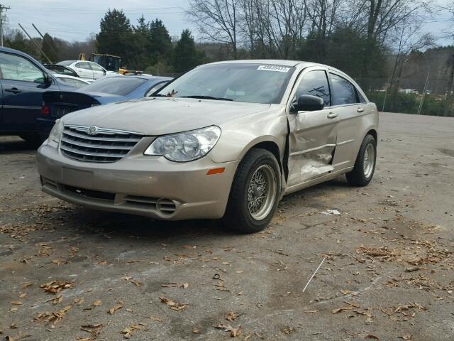 1C3LC46B89N527356 - 2009 CHRYSLER SEBRING LX TAN photo 2