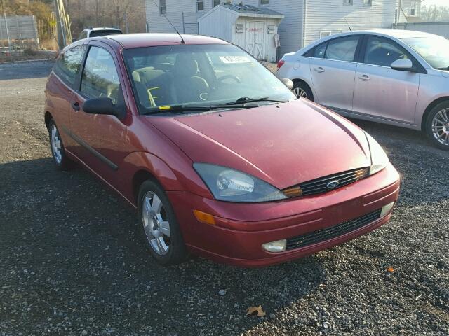 3FAFP31Z13R186937 - 2003 FORD FOCUS ZX3 RED photo 1