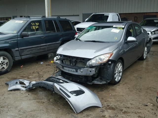 JM1BL1W63C1541785 - 2012 MAZDA 3 S SILVER photo 2