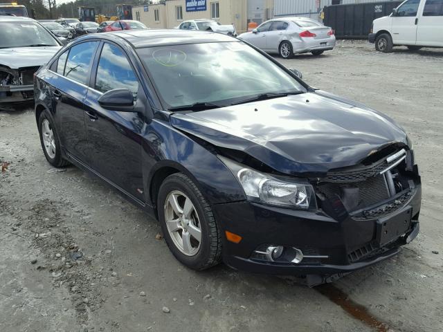 1G1PG5S94B7300498 - 2011 CHEVROLET CRUZE LT BLACK photo 1