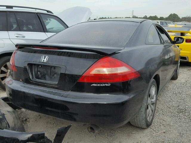 1HGCM82243A013283 - 2003 HONDA ACCORD LX BLACK photo 4