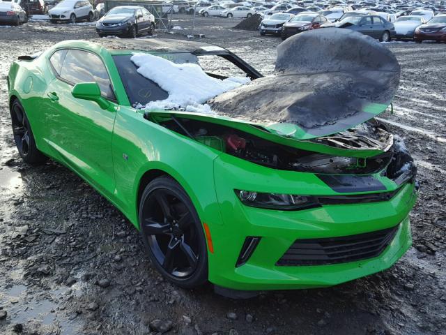 1G1FB1RS9H0193493 - 2017 CHEVROLET CAMARO LT GREEN photo 1