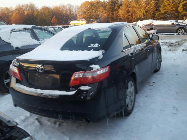 4T1BE46K97U576372 - 2007 TOYOTA CAMRY NEW BLACK photo 4