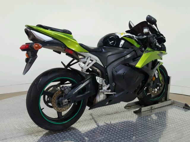 JH2PC40099K201837 - 2009 HONDA CBR600 RR GREEN photo 8