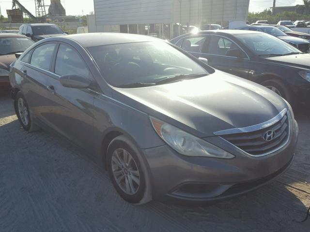 5NPEB4AC9CH369110 - 2012 HYUNDAI SONATA GLS GRAY photo 1