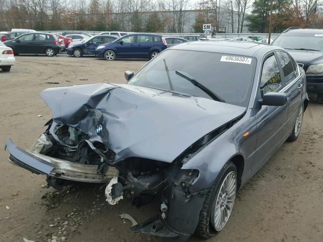 WBAEV53452KM17458 - 2002 BMW 330 I GRAY photo 2