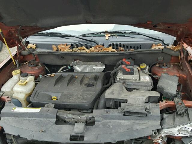 1C4NJDBB6CD599556 - 2012 JEEP COMPASS SP ნარინჯისფერი ფოტო 7