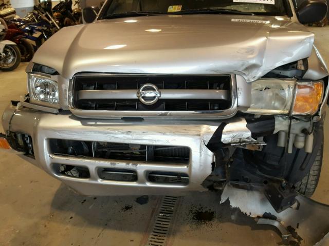 JN8DR09Y42W715741 - 2002 NISSAN PATHFINDER SILVER photo 9