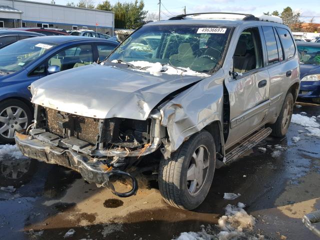 1GKDT13S122109901 - 2002 GMC ENVOY GRAY photo 2