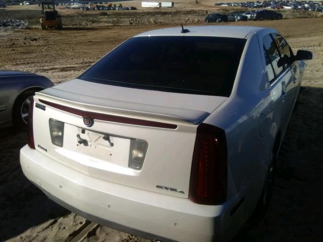 1G6DC67AX50232710 - 2005 CADILLAC STS WHITE photo 4