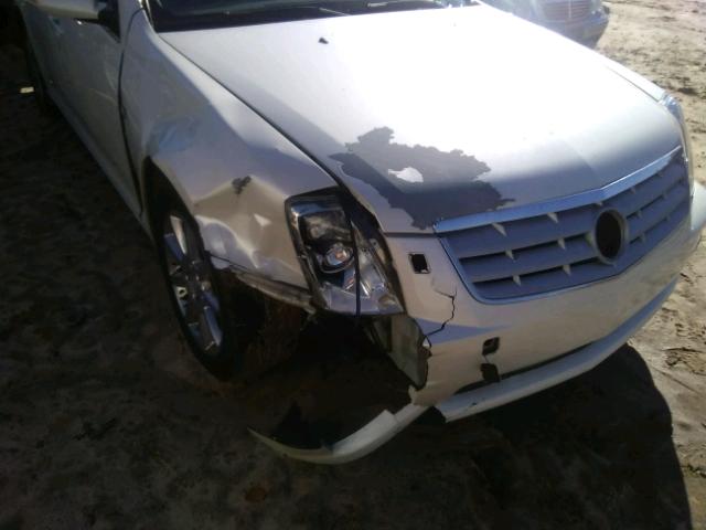 1G6DC67AX50232710 - 2005 CADILLAC STS WHITE photo 9