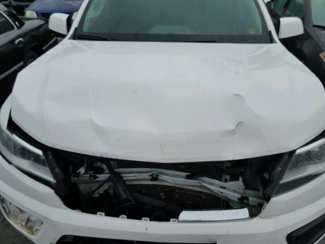 1GCGTBE31G1310277 - 2016 CHEVROLET COLORADO WHITE photo 7