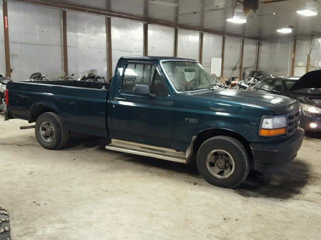 1FTEF15N1RLA52683 - 1994 FORD F150 GREEN photo 9