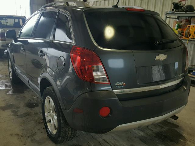 3GNFL1EK3DS510706 - 2013 CHEVROLET CAPTIVA LS GRAY photo 3