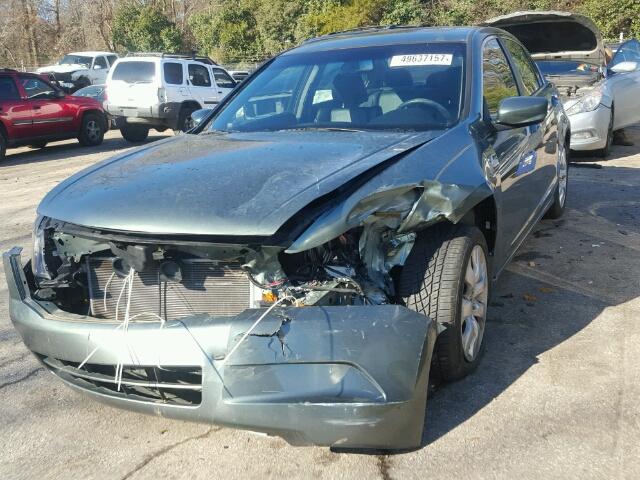 1HGCP2F89AA044531 - 2010 HONDA ACCORD EXL GRAY photo 2