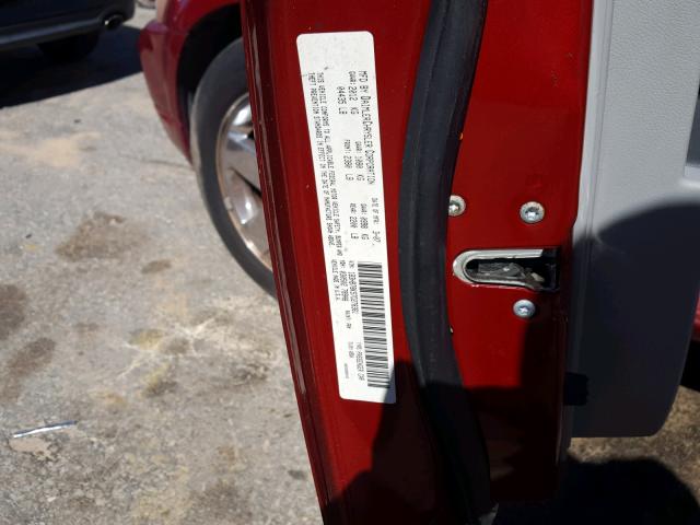 1B3HB78K57D278361 - 2007 DODGE CALIBER R/ RED photo 10