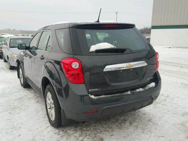 2GNALBEK3D1114982 - 2013 CHEVROLET EQUINOX LS GRAY photo 3