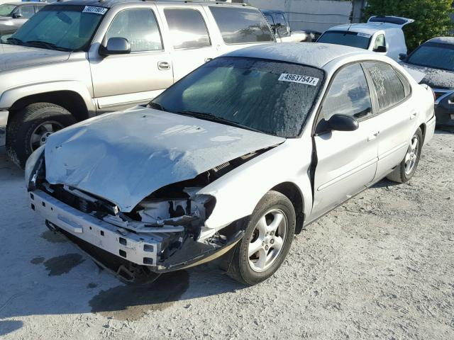 1FAFP53U55A250469 - 2005 FORD TAURUS SE SILVER photo 2