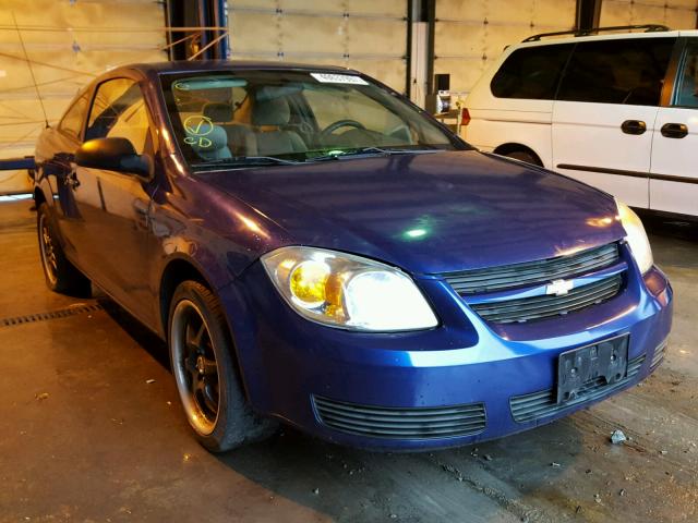 1G1AK15F077337070 - 2007 CHEVROLET COBALT LS BLUE photo 1