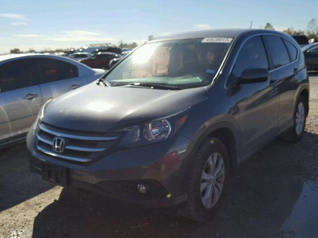 2HKRM3H54DH519624 - 2013 HONDA CR-V EX GRAY photo 2