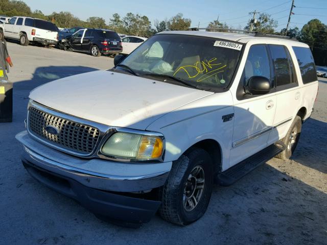 1FMRU15W01LA67949 - 2001 FORD EXPEDITION WHITE photo 2