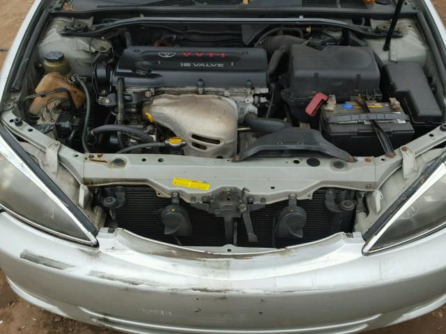 4T1BE32KX3U652496 - 2003 TOYOTA CAMRY LE SILVER photo 7