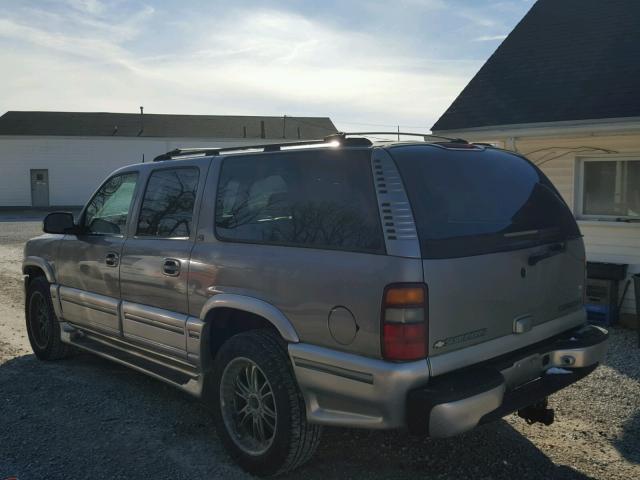 1GNFK16Z13J250160 - 2003 CHEVROLET SUBURBAN K TAN photo 3