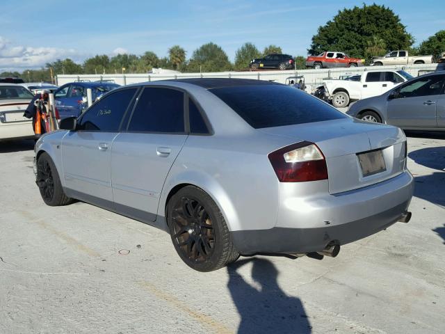 WAULC68E83A129705 - 2003 AUDI A4 1.8T QU GRAY photo 3