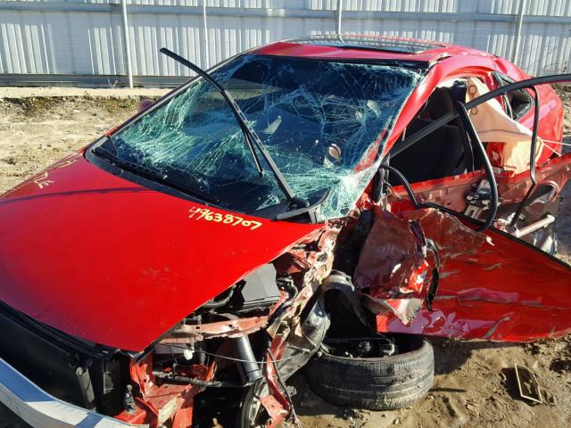 2HGFG128X9H518822 - 2009 HONDA CIVIC EX RED photo 9