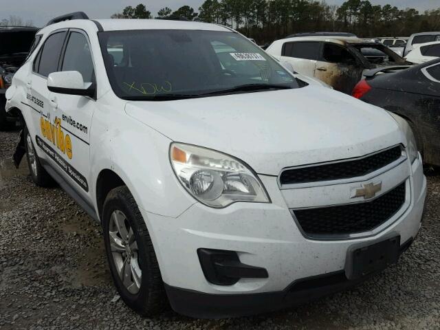 2CNALDEC0B6219021 - 2011 CHEVROLET EQUINOX LT WHITE photo 1