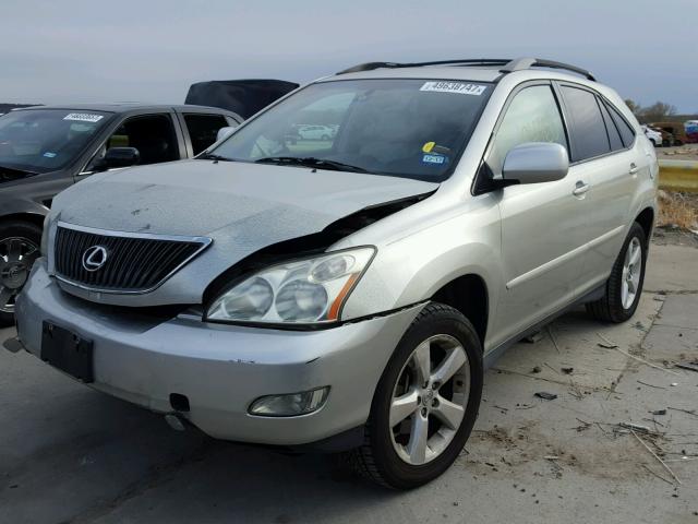 2T2GA31UX5C023499 - 2005 LEXUS RX 330 SILVER photo 2