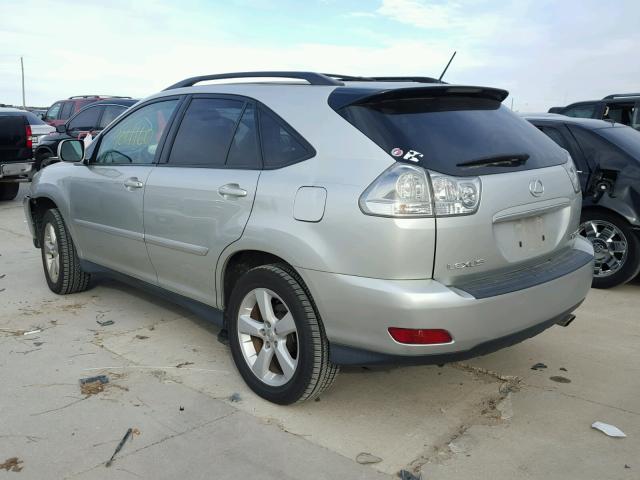 2T2GA31UX5C023499 - 2005 LEXUS RX 330 SILVER photo 3