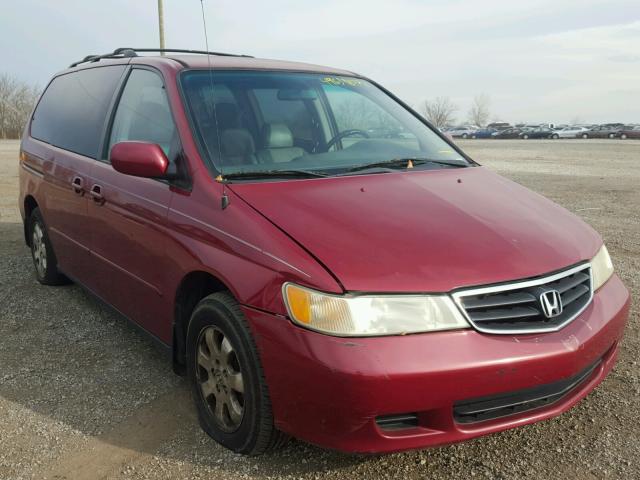 5FNRL18993B067371 - 2003 HONDA ODYSSEY EX RED photo 1