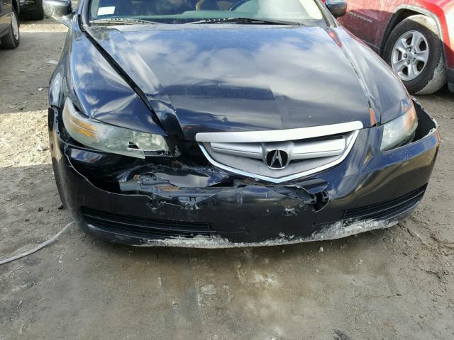 19UUA66274A028017 - 2004 ACURA TL BLACK photo 9