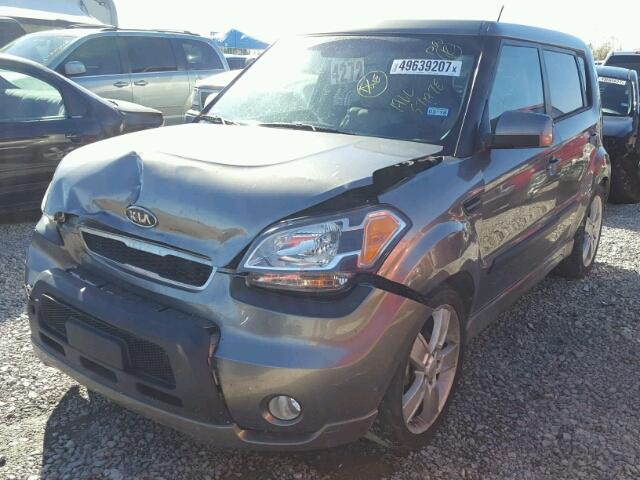 KNDJT2A29B7199714 - 2011 KIA SOUL + GRAY photo 2