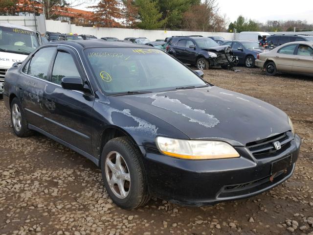 1HGCG1643WA020384 - 1998 HONDA ACCORD LX BLACK photo 1