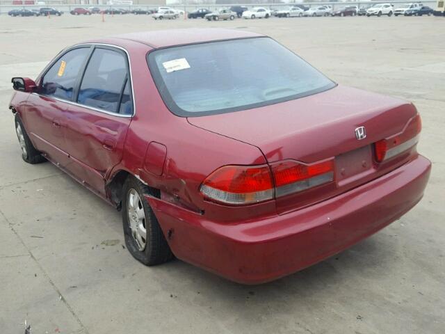 1HGCG56671A008756 - 2001 HONDA ACCORD EX MAROON photo 3