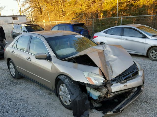 1HGCM56333A139099 - 2003 HONDA ACCORD LX GOLD photo 1