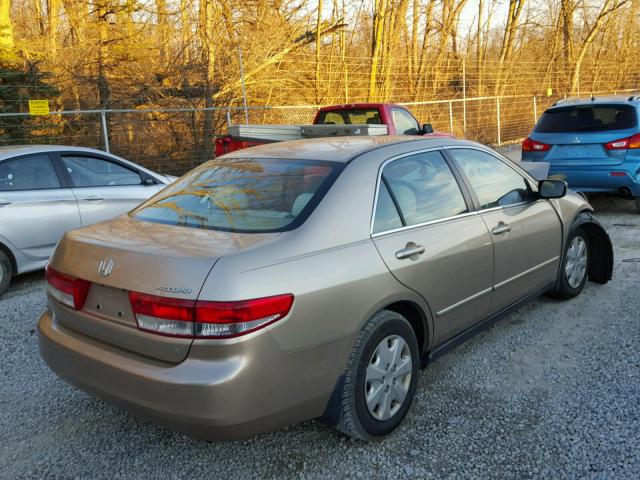 1HGCM56333A139099 - 2003 HONDA ACCORD LX GOLD photo 4