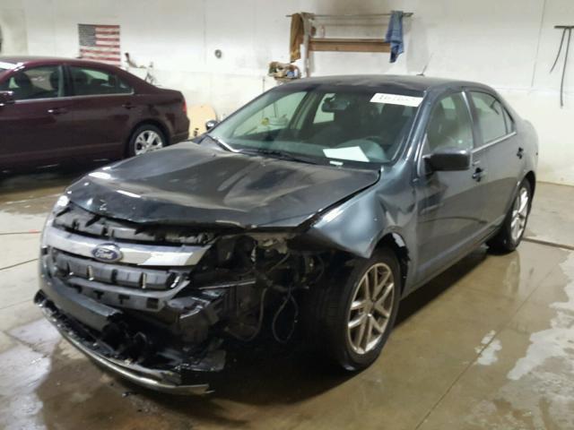 3FAHP0JA6AR332554 - 2010 FORD FUSION SEL CHARCOAL photo 2