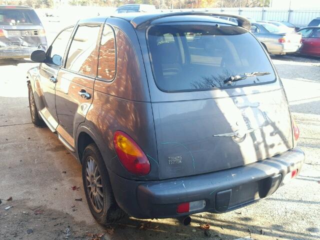 3C4FY58824T364911 - 2004 CHRYSLER PT CRUISER GREEN photo 3