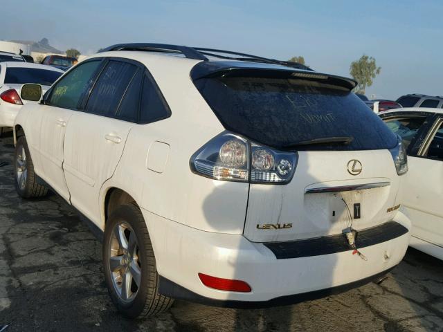 JTJHA31U150081310 - 2005 LEXUS RX 330 WHITE photo 3